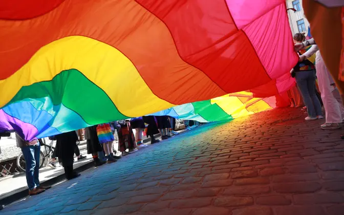 Seksuaalvähemuste toetamise paraad Tallinnas 10. juunil 2023 Autor/allikas: Siim Lõvi / ERR